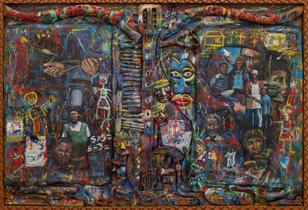 Willie Bester Nando s African Art Exhibition Willie Bester Nando s African Art Exhibition